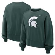 Michigan State Nike Women's Essential Fleece Crew